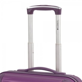 Gabol Balance (M) Plum 55 л чемодан из ABS пластика на 4 колесах фиолетовый