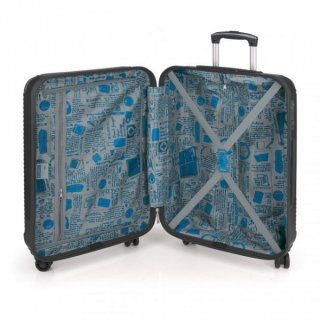 Gabol Balance (M) Turquoise 55 л чемодан из ABS пластика на 4 колесах бирюзовый