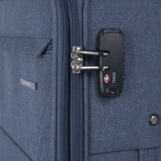 Gabol Board 63 л валіза з поліестеру на 4 колесах синя