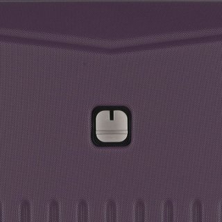 Gabol Clever 61 л чемодан из ABS пластика на 4 колесах фиолетовый
