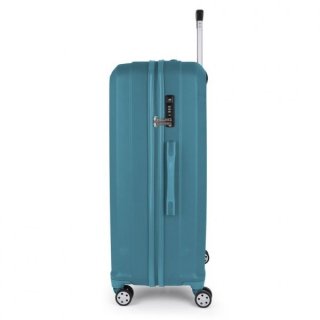Gabol Clever (L) Turquoise 100 л чемодан из пластика на 4 колесах бирюзовый