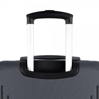 Gabol Clever (M) Grey 61 л чемодан из пластика на 4 колесах серый