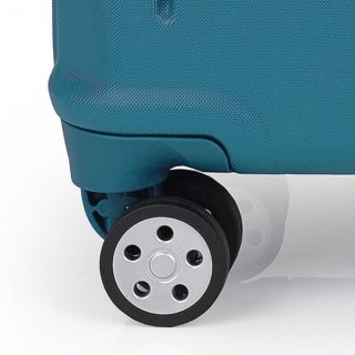 Gabol Clever (M) Turquoise 61 л чемодан из пластика на 4 колесах бирюзовый