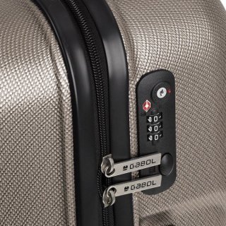 Gabol Custom 32 л валіза з ABS пластику на 4 колесах бежева