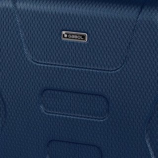 Gabol Custom 59 л чемодан из ABS пластика на 4 колесах синий