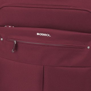 Gabol Daisy 32 л чемодан из полиэстера на 4 колесах бордовый