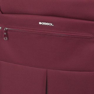 Gabol Daisy 98 л чемодан из полиэстера на 4 колесах бордовый