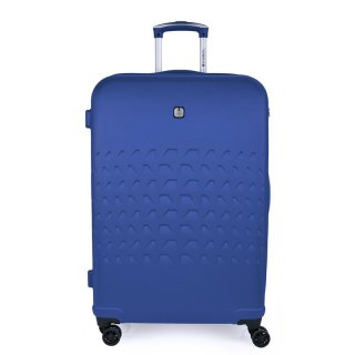 Gabol Duke 90 л чемодан из ABS пластика на 4 колесах синий