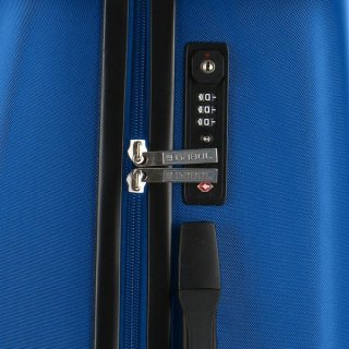 Gabol Fit 59 л чемодан из ABS пластика на 4 колесах синий