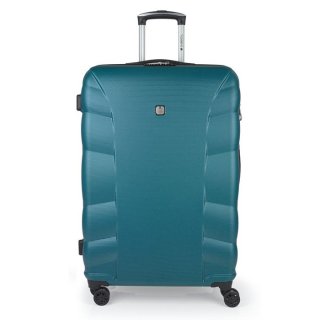 Gabol London 115 л чемодан из ABS пластика на 4 колесах бирюзовый