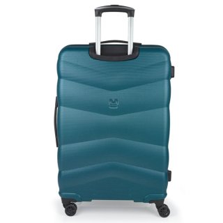 Gabol London 115 л чемодан из ABS пластика на 4 колесах бирюзовый