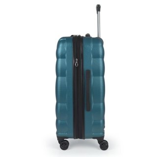 Gabol London 79 л чемодан из ABS пластика на 4 колесах бирюзовый