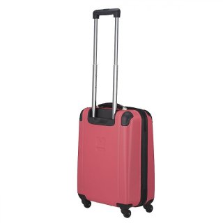 Gabol Mass (S) Coral 34 л валіза з ABS пластику на 4 колесах коралова