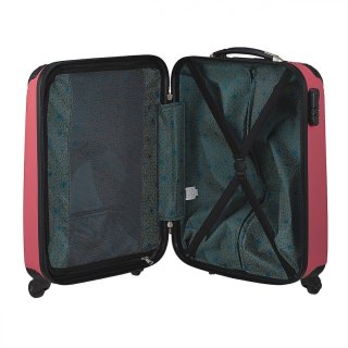 Gabol Mass (S) Coral 34 л валіза з ABS пластику на 4 колесах коралова