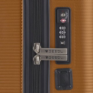Gabol Miami 37 л чемодан из ABS пластика на 4 колесах коричневый