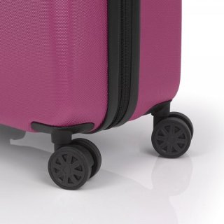 Gabol Paradise 34 л чемодан из ABS пластика на 4 колесах розовый
