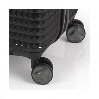 Gabol Quartz 31 л чемодан из ABS/поликарбоната на 4 колесах черный