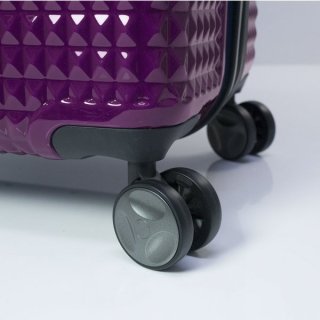 Gabol Quartz 56 л чемодан из ABS/поликарбоната на 4 колесах фиолетовый