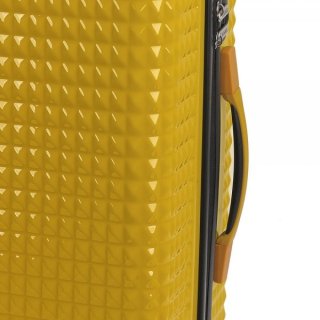 Gabol Quartz 56 л чемодан из ABS/поликарбоната на 4 колесах желтый