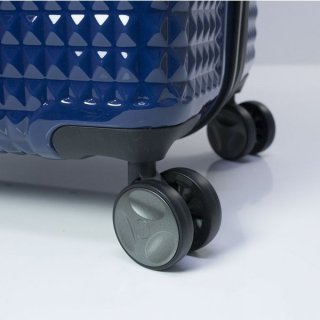 Gabol Quartz 90 л чемодан из ABS/поликарбоната на 4 колесах синий
