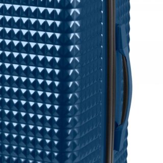Gabol Quartz 90 л чемодан из ABS/поликарбоната на 4 колесах синий