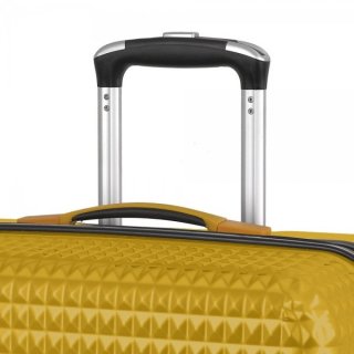 Gabol Quartz 90 л чемодан из ABS/поликарбоната на 4 колесах желтый
