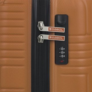 Gabol Shock чемодан ручная кладь из пластика на 37 л весом 2,7 кг Оранжевый