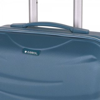 Gabol Trail 33 л валіза з ABS-пластику на 4 колесах синя