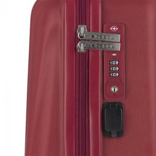 Gabol Vermont 33 л чемодан из ABS пластика на 4 колесах красный
