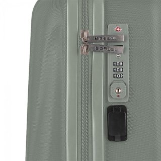 Gabol Vermont 33 л чемодан из ABS пластика на 4 колесах зеленый