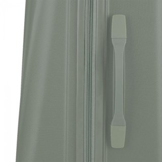 Gabol Vermont 92 л чемодан из ABS пластика на 4 колесах зеленый