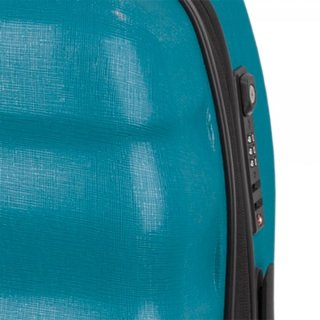 Gabol Wrinkle 59 л чемодан из поликарбоната на 4 колесах бирюзовый