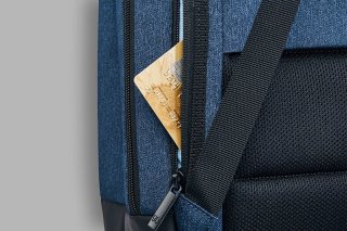 Городской бизнес-рюкзак Xiaomi Runmi 90 Points Classic Business Серый