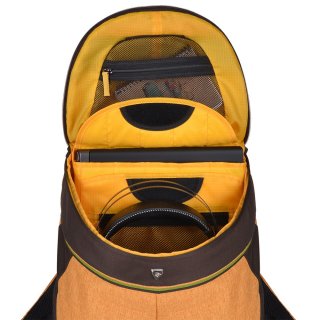 Городской рюкзак 2E Barrel Xpack на 25 л из нейлона с отделами для ноутбука а планшета Оранжевый