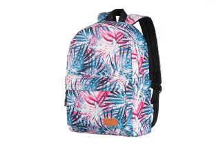 Городской рюкзак 2E TeensPack Palms – 15 л Розовый
