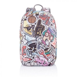 Міський рюкзак-антизлодій XD Design Bobby Soft Art Graffiti