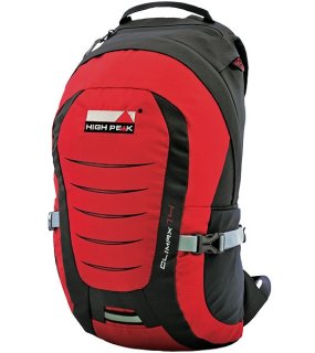 Городской рюкзак High Peak Climax 14 (Red/Dark gray)