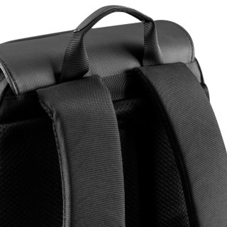 Міський рюкзак Soft Daypack із захистом від крадіжок, від порізів із відділом під ноутбук Чорний
