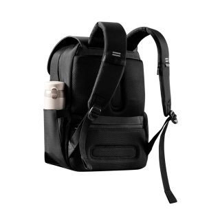 Міський рюкзак Soft Daypack із захистом від крадіжок, від порізів із відділом під ноутбук Чорний