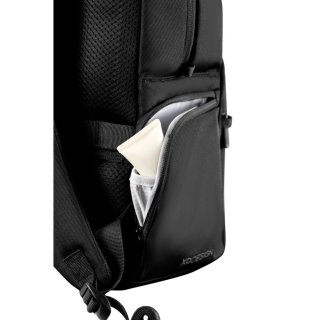 Міський рюкзак Soft Daypack із захистом від крадіжок, від порізів із відділом під ноутбук Чорний