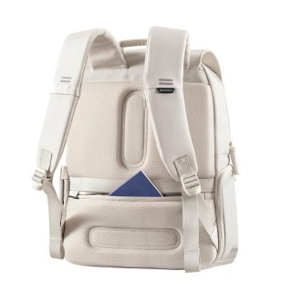 Міський рюкзак Soft Daypack із захистом від крадіжок, від порізів із відділом під ноутбук Сірий Міський рюкзак Soft Daypack із захистом від крадіжок, від порізів із відділом під ноутбук Сірий