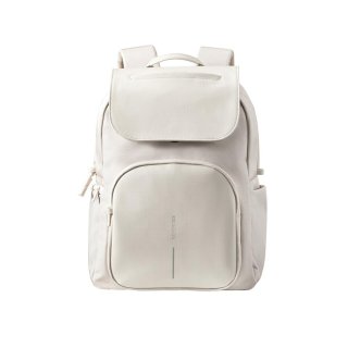 Міський рюкзак Soft Daypack із захистом від крадіжок, від порізів із відділом під ноутбук Сірий Міський рюкзак Soft Daypack із захистом від крадіжок, від порізів із відділом під ноутбук Сірий
