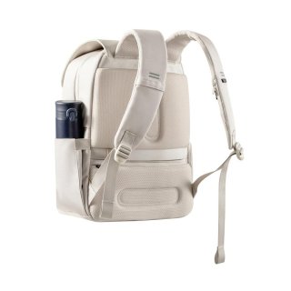 Міський рюкзак Soft Daypack із захистом від крадіжок, від порізів із відділом під ноутбук Сірий Міський рюкзак Soft Daypack із захистом від крадіжок, від порізів із відділом під ноутбук Сірий