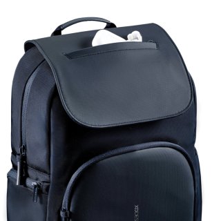 Міський рюкзак Soft Daypack із захистом від крадіжок, від порізів із відділом під ноутбук Синій