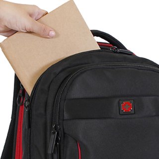 Міський рюкзак Swissbrand Nyon на 20 л з відділом під ноутбук до 15,6 д Чорний Міський рюкзак Swissbrand Nyon на 20 л з відділом під ноутбук до 15,6 д Чорний