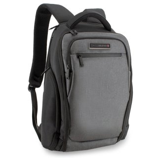 Міський рюкзак Swissbrand Valday на 31 л з відділом для ноутбука до 15,6 д Сірий