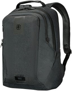Міський рюкзак Wenger MX ECO Professional на 20 л із відділом під ноутбук Чорний