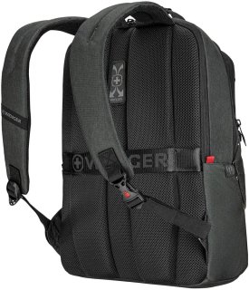 Городской рюкзак Wenger MX ECO Professional на 20 л с отделом под ноутбук Черный
