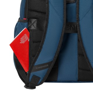 Городской рюкзак Wenger New Essentials на 23 литра с отделом для ноутбука до 16 дюйма Синий
