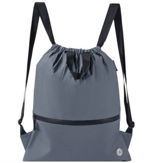 Городской складной рюкзак Xiaomi Runmi 90 Ninetygo Lightweight Urban Drawstring Антрацит